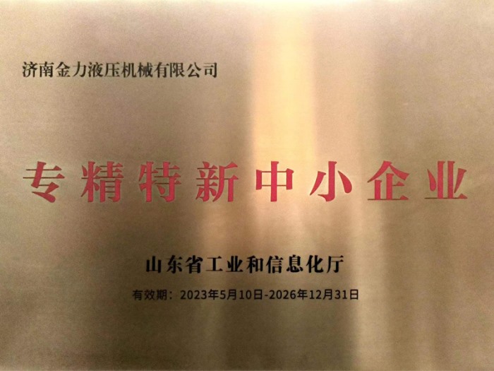 山東省“專精特新中小企業(yè)”認(rèn)定!